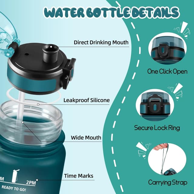 Detalle 2 de Motswedi Gourde Sport 500 ml sans BPA