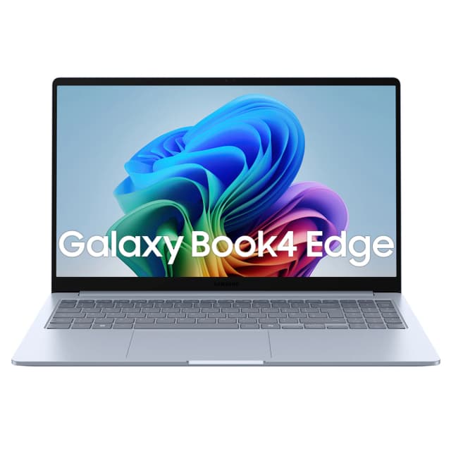 Detalle de Samsung Galaxy Book4 Edge SE (Copilot+PC) con Snapdragon X, 16GB y SSD de 512GB, 15,6 pulgadas y Windows 11