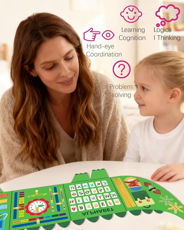 Thumbnail 1 de snookids Busy Board Montessori pliable pour enfants 🎲