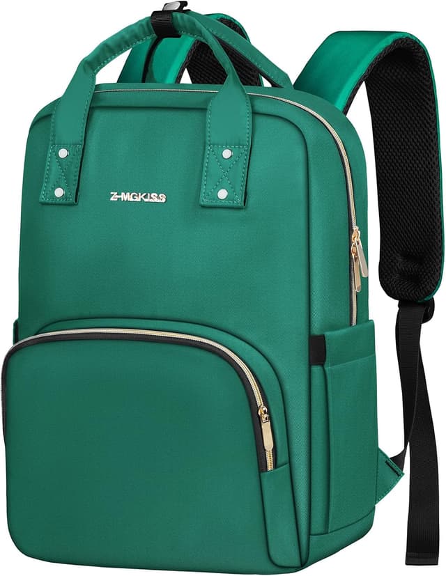 Detalle de Z-MGKISS women’s laptop backpack (15.6 inch) – casual daypack rucksack, 25L, water-resistant nylon