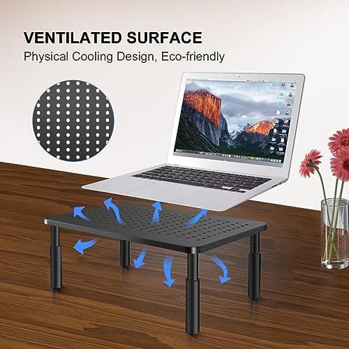 Detalle 2 de Bracwiser Soporte Monitor Portátil 3 Alturas