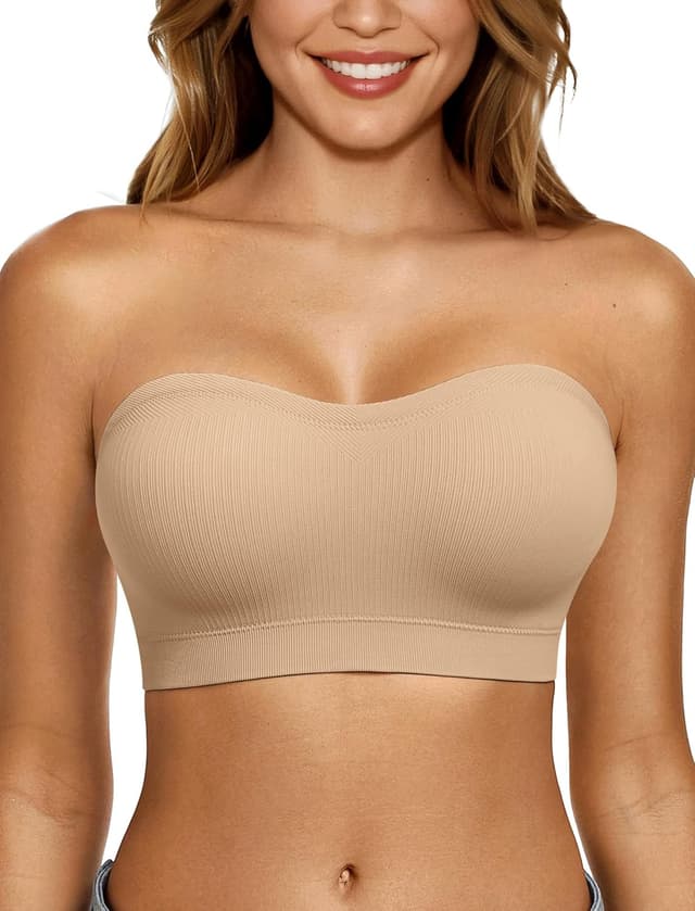 Imagen de LetsJoli Push Up Strapless Bandeau Bra 2XL 🎀 en OfertitasTOP