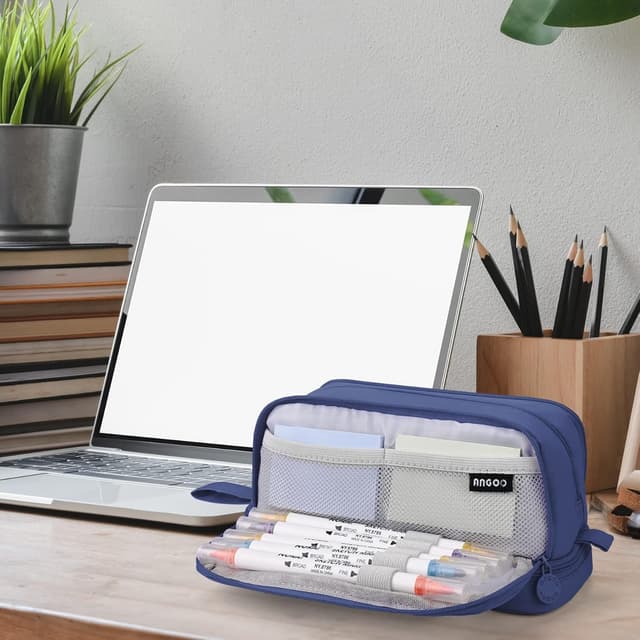 Thumbnail 6 de Sciphylia astuccio grande con 4 scomparti e chiusura in metallo, per bambini e studenti