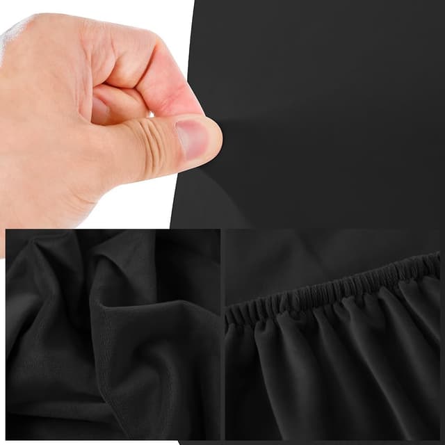 Detalle 2 de Caijin Bed Headboard Cover 150–170 cm, velvet headboard protector