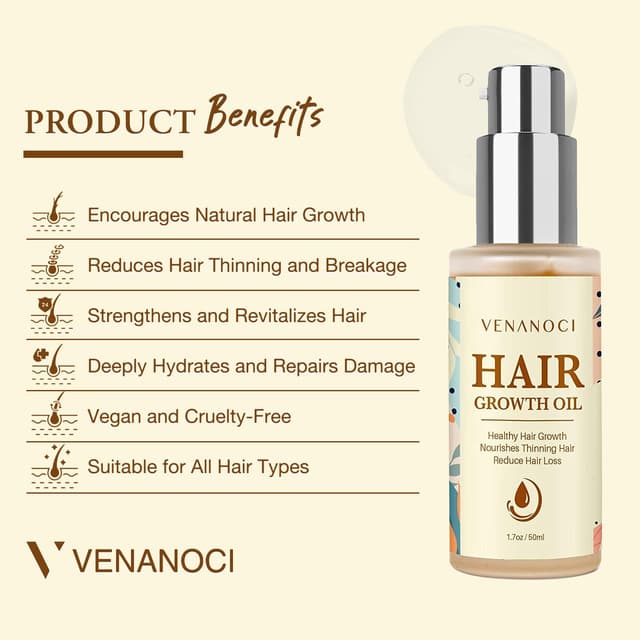 Detalle de Hair Growth Oil with Rosemary 3-5 drops