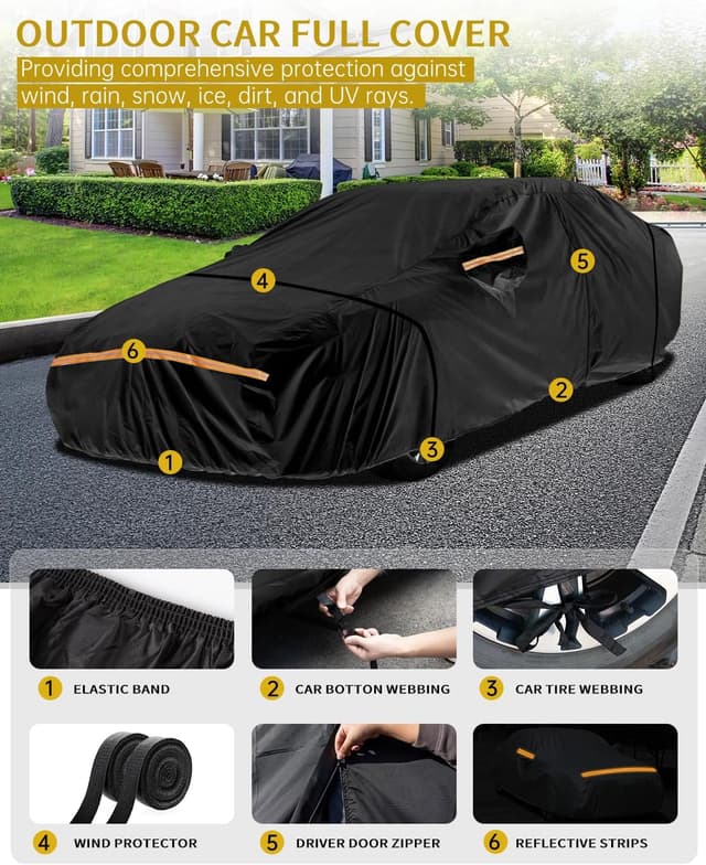 Thumbnail 2 de INSAUTO Waterproof Car Cover 1994-2025