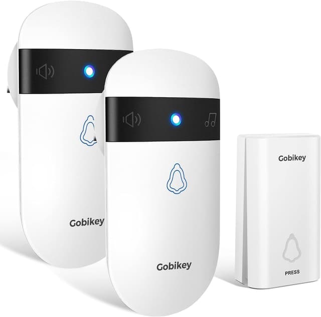 Imagen de Self-Powered Wireless Doorbell with 52 Chimes 📮 en OfertitasTOP