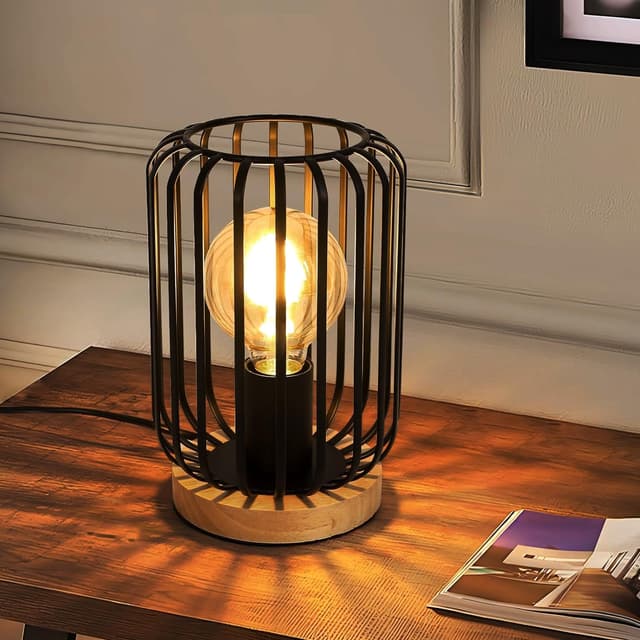 Detalle de Comely Lámpara de Mesa Vintage