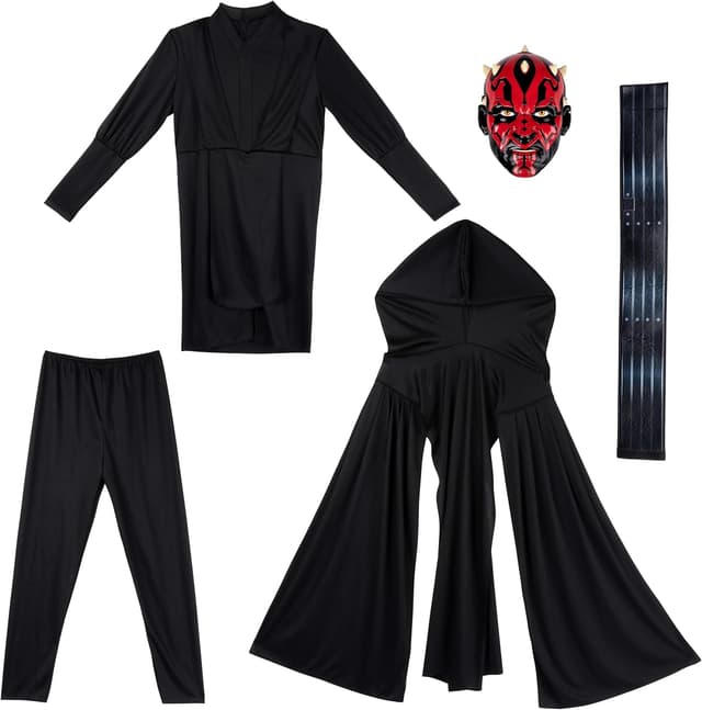 Thumbnail 3 de Star Wars Darth Maul Youth Halloween Costume 🎭
