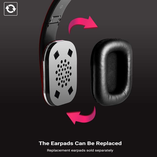 Detalle de August EP650 Bluetooth Kopfhörer 15h Akku