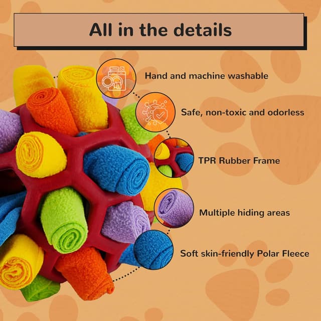 Thumbnail 3 de Larimuer Schnüffelball 7,87" für Hunde