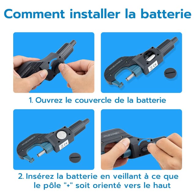 Thumbnail 4 de Mcbazel Micromètre Électronique 0-25 mm 📏