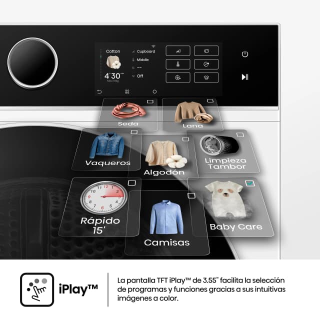 Thumbnail 4 de Hisense DH5I104BWAB secadora 10 Kg