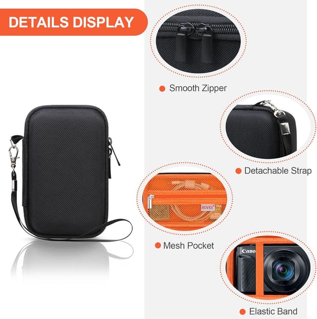 Detalle 2 de BOVKE Camera case for compact Canon cameras