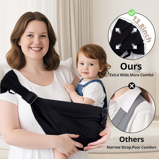 Thumbnail 3 de Plus Size Baby Sling Carrier