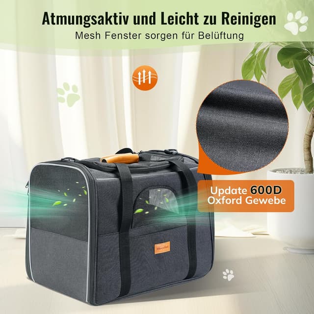 Detalle 2 de Morpilot Katzentransportbox für große Katzen 7 kg