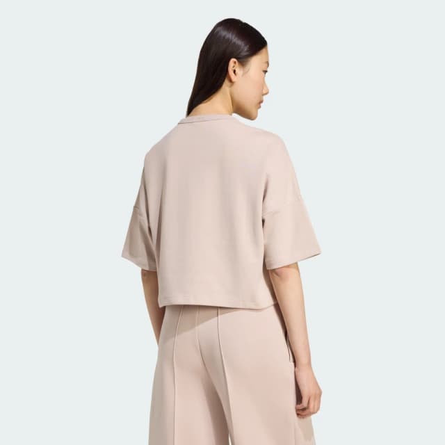 Thumbnail 1 de Adidas Camiseta Off Placed 3 Stripes Marrón