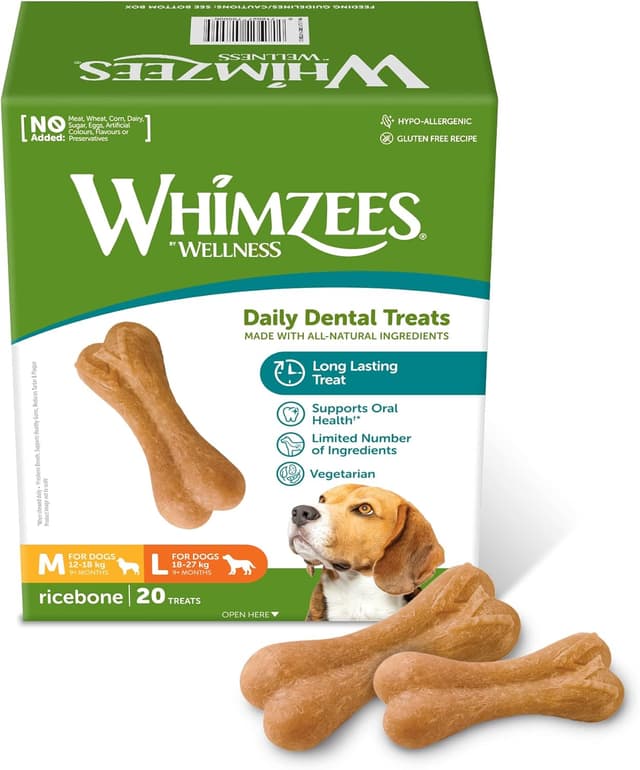 Thumbnail 5 de WHIMZEES Antler M 12 pezzi snack cani
