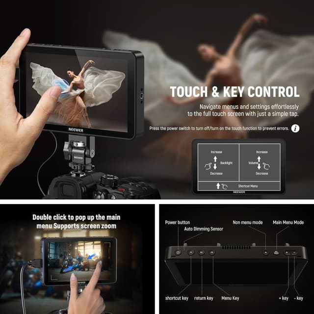 Thumbnail 6 de Neewer F700 7" Camera Field Monitor 2000nit