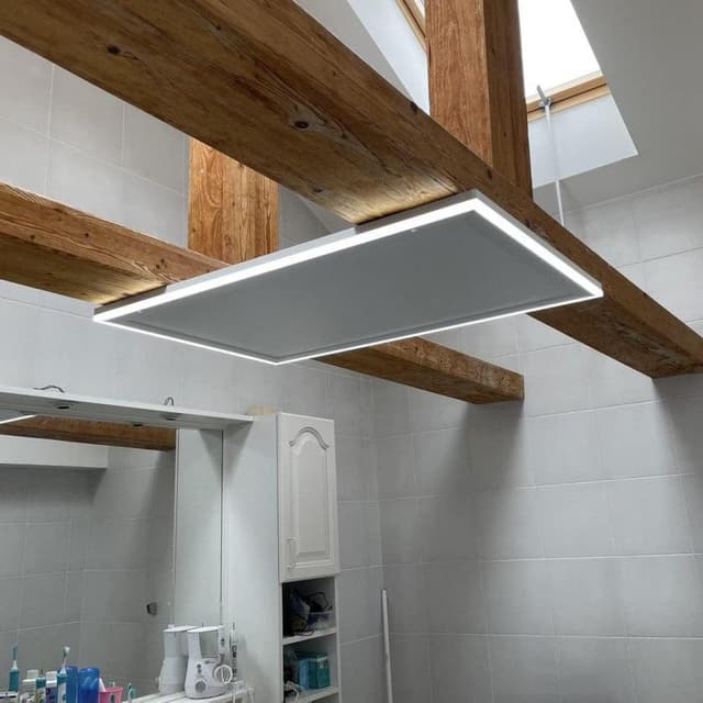 Detalle de Calefacción por infrarrojos 700 W para techo 📡