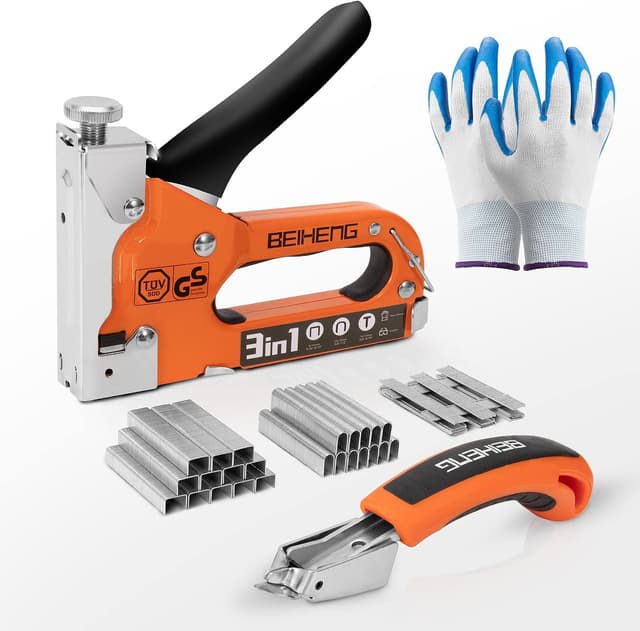 Detalle de BeiHeng Staple Gun 3 in 1 with 3000 staples