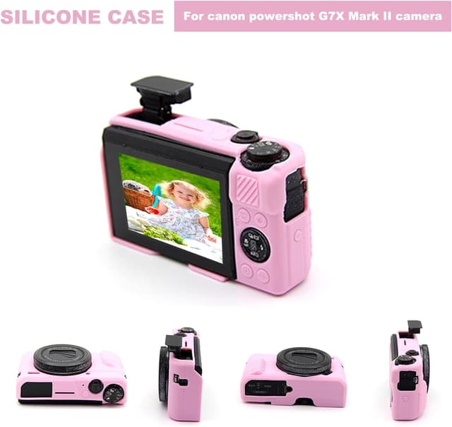 Detalle 2 de G7 X Mark II case, soft silicone cover