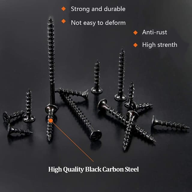 Thumbnail 2 de TAIANJI 180-piece M4 wood screw assortment 🪛