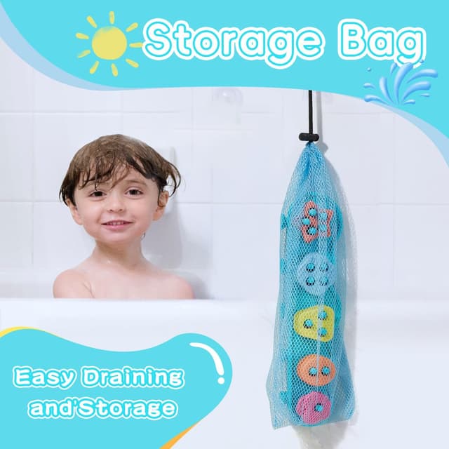 Thumbnail 5 de Bath Toys Shape Sorter with 20 Silicone Pieces