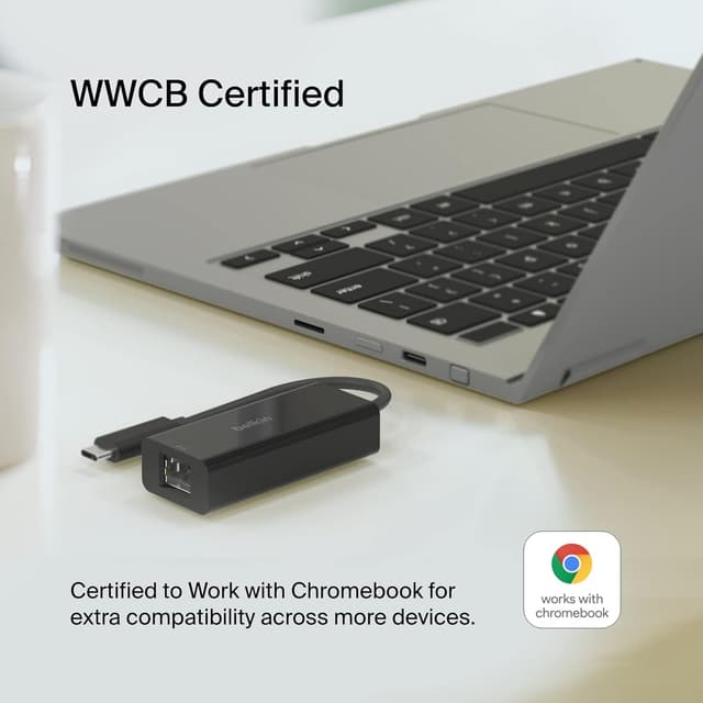 Thumbnail 3 de Belkin USB Type-C to 2.5 Gb Ethernet Adapter