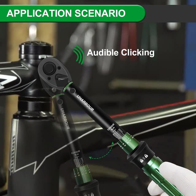 Thumbnail 3 de Uharbour Bike Torque Wrench Set 3–25 Nm