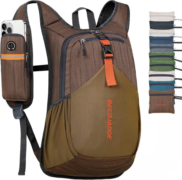 Detalle de BECOJADDE 15L Wanderrucksack kompakt