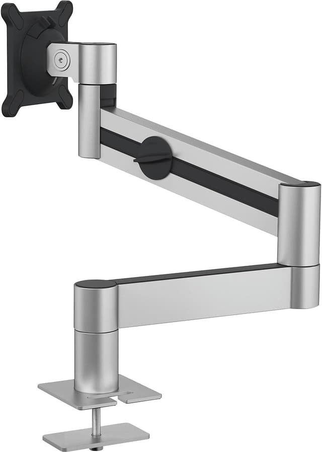 Thumbnail 6 de Durable Monitor-Wandhalterung mit flexiblen Schwenkarm 360° für VESA 21–27 Zoll, silber (509023)