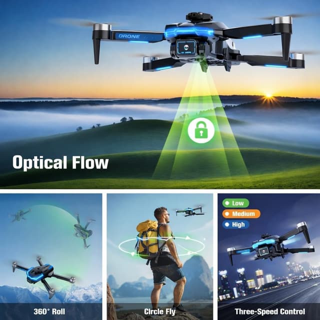 Thumbnail 5 de kononioo Drone 1080P 30 minutes