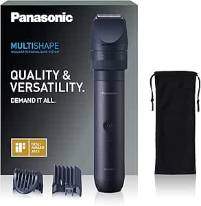 Detalle de Panasonic ER-CKL1 Multishape 🧔 Recortador de barba y pelo, resistente al agua
