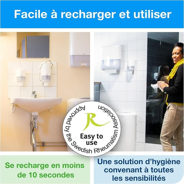 Thumbnail 3 de Tork mini Savon liquide mains Peaux sensibles S2 475 ml (420702) sans parfum