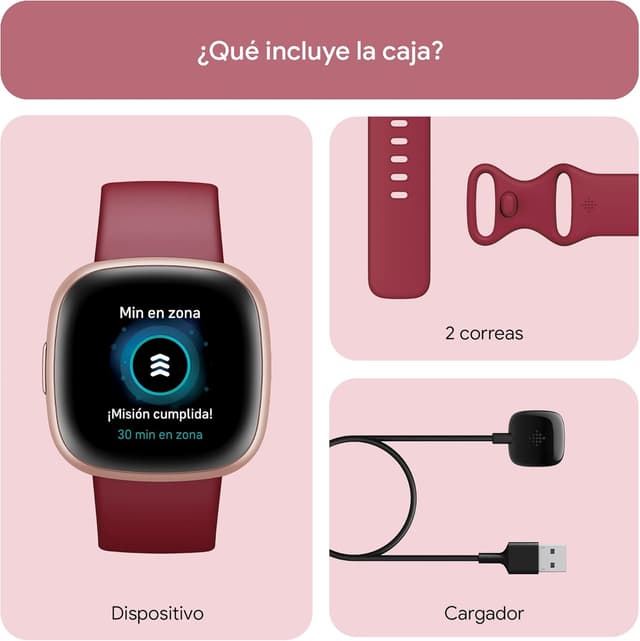 Thumbnail 6 de Google Fitbit Versa 4: Smartwatch fitness con GPS y larga batería