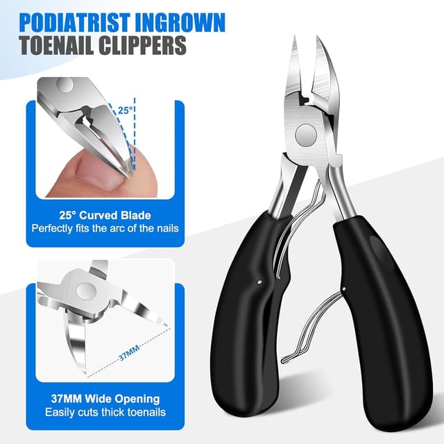 Detalle 2 de Toe Nail Clippers for Thick Nails