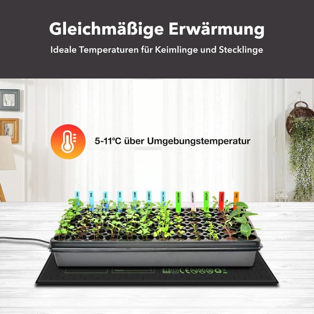 Thumbnail 4 de HBN Heizmatte 52 x 25 cm Thermostat