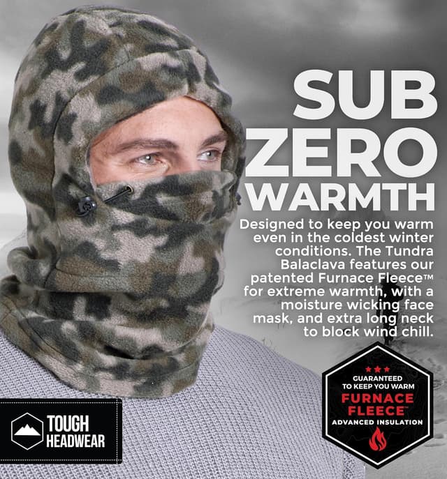 Thumbnail 1 de Tough Headwear Balaclava Hood Ski Mask 1pc
