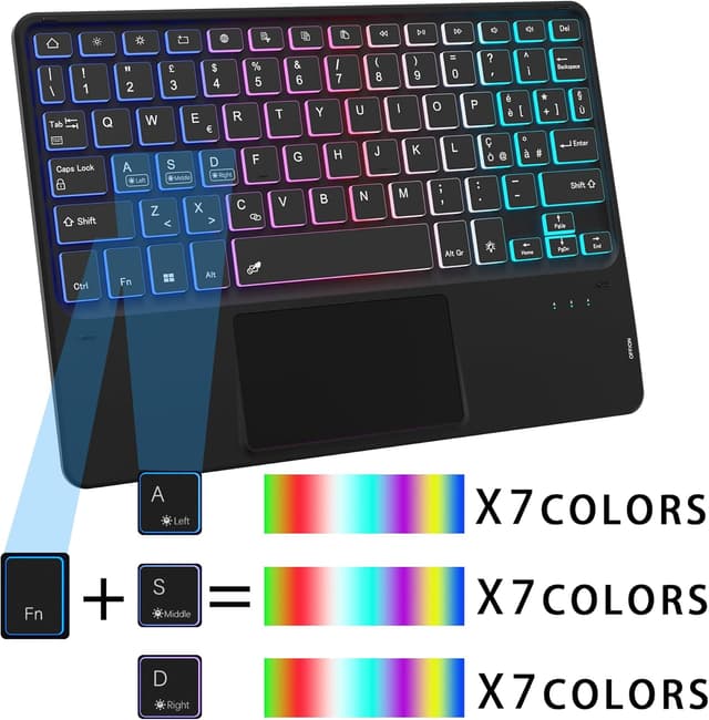 Detalle de Vankeypad Custodia tastiera per Tab S10 Lite 10,9