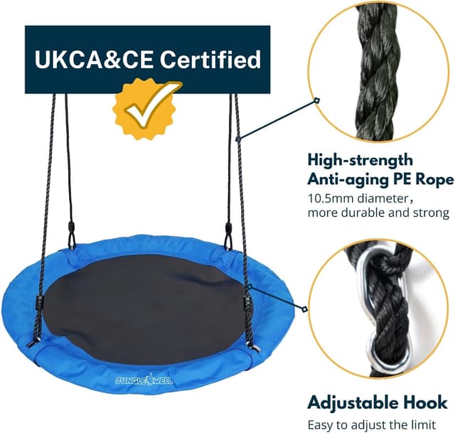 Thumbnail 4 de Jungle Well Nest Swing Seat for Kids 900D Oxford Fabric 🎠