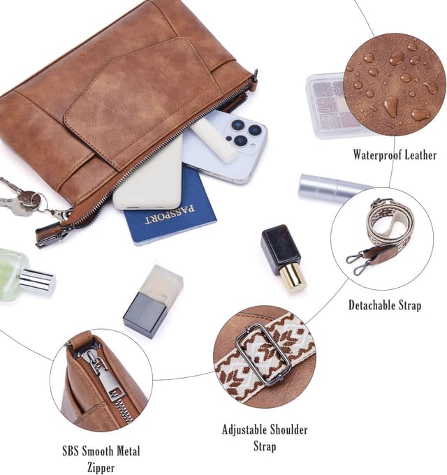 Detalle de MUIIKOLA crossbody phone bag 6.7 inch