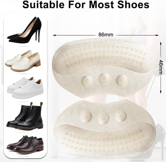 Detalle de UFYVPKS Heel Cushion Pads 4 Pairs