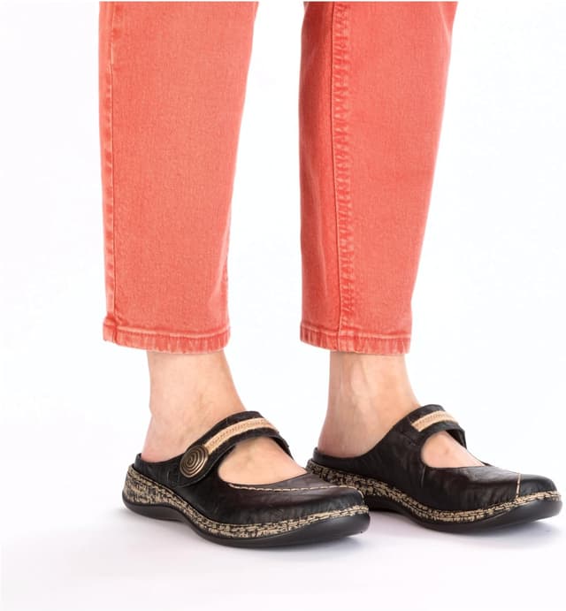 Detalle 2 de Rieker 46391 Clogs für Damen