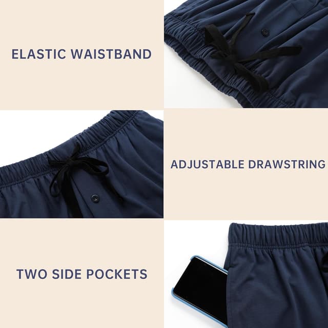 Thumbnail 4 de BAMBOO COOL Mens Pajama Set S-3XL