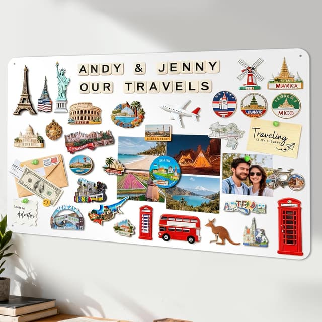 Thumbnail 6 de LYZZXI Magnettafel 30 x 70 cm