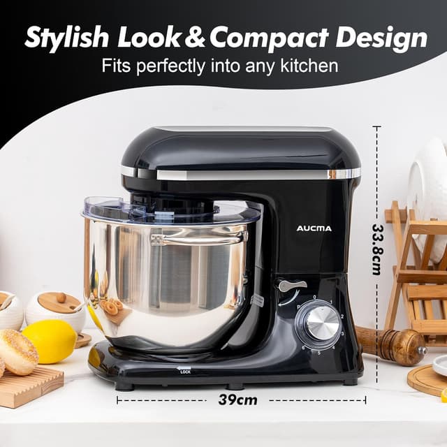 Thumbnail 4 de Aucma Stand Mixer 7.5L 1400W