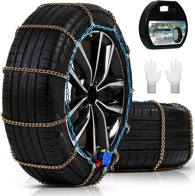 Imagen de Auto Tightening Snow Chains ALN120 1-Min Fit en OfertitasTOP
