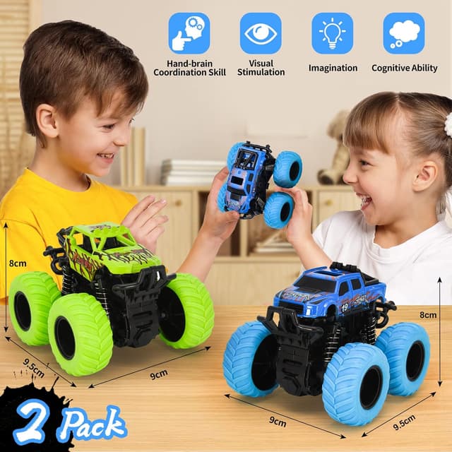 Detalle 2 de VoMii Monster-Truck Spielzeugautos 4x4