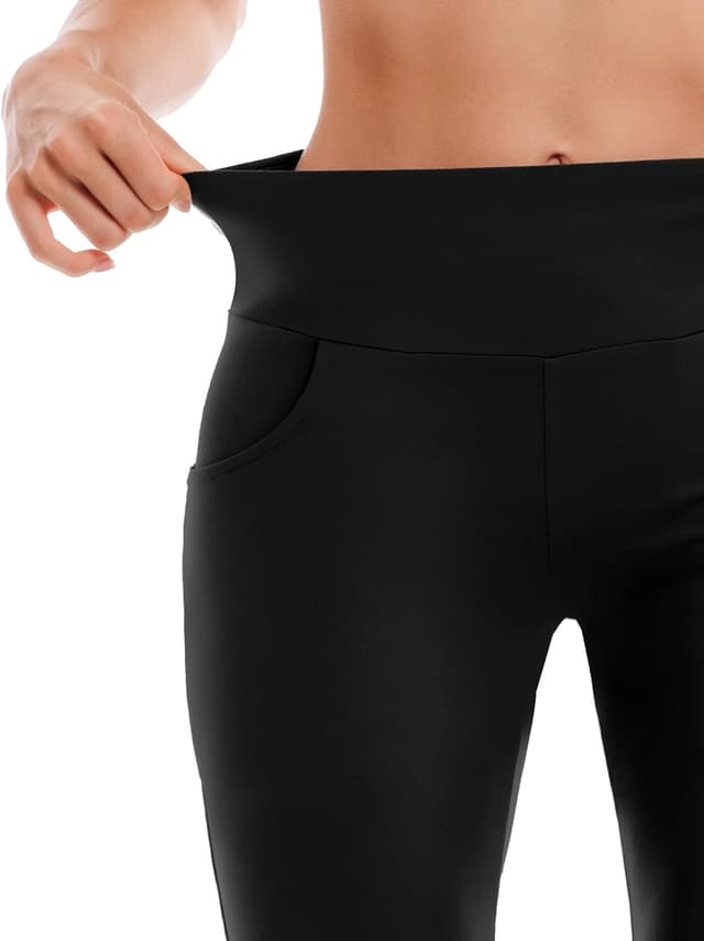 Detalle 2 de Ipletix Flare Leggings for Women with Pockets (Bootcut Yoga Pants)